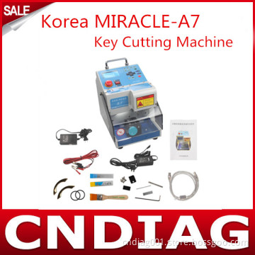 Professional Korea Miracle-A7 Key Cutting Machine Car Key Cutter